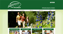 Desktop Screenshot of kraeuterkraftquelle.at